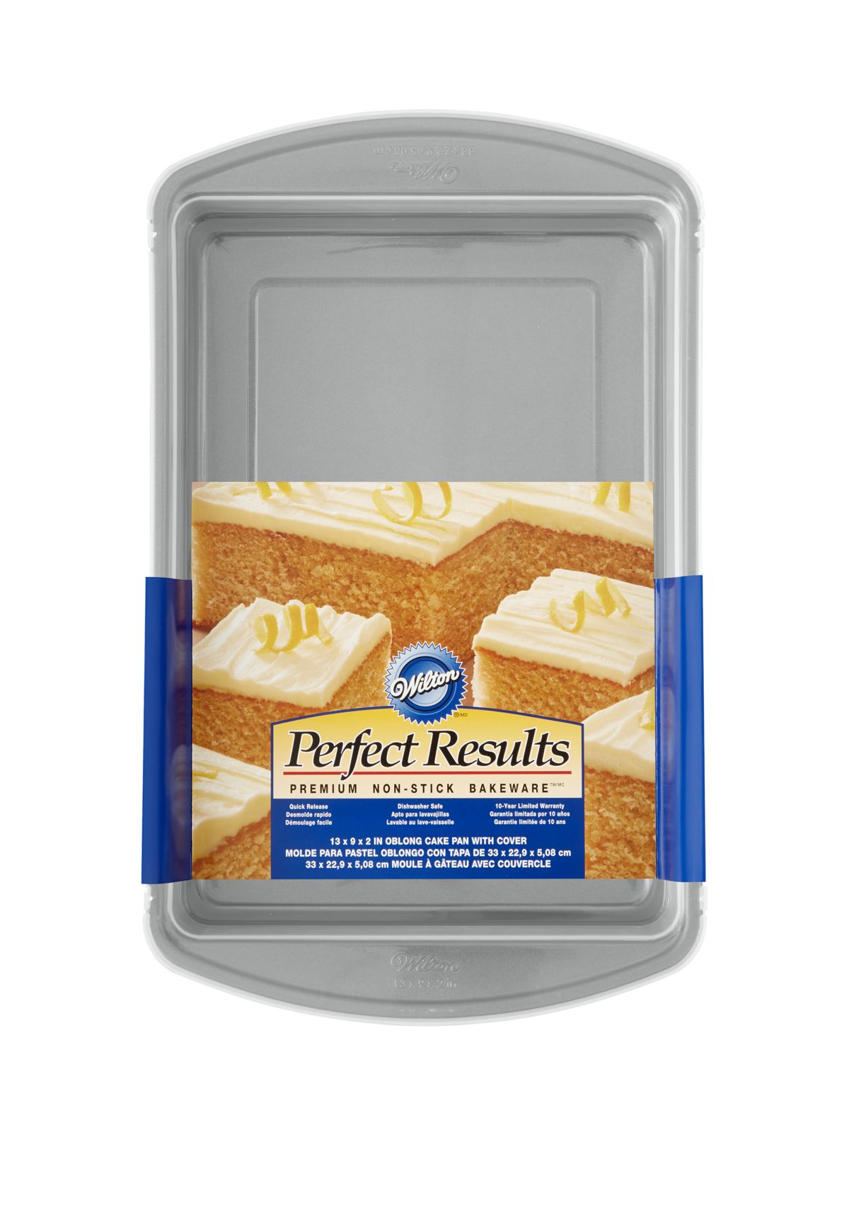 Oblong Cake Pan with Cover