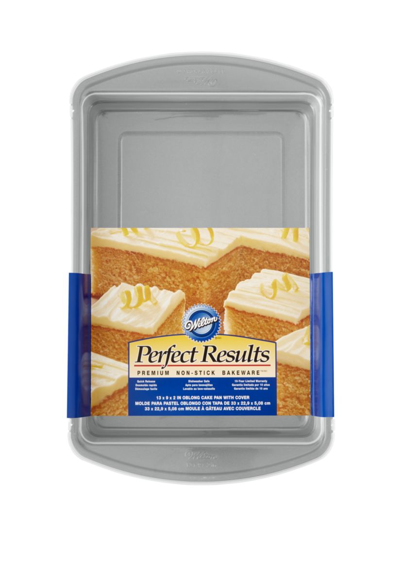 Oblong Cake Pan with Cover