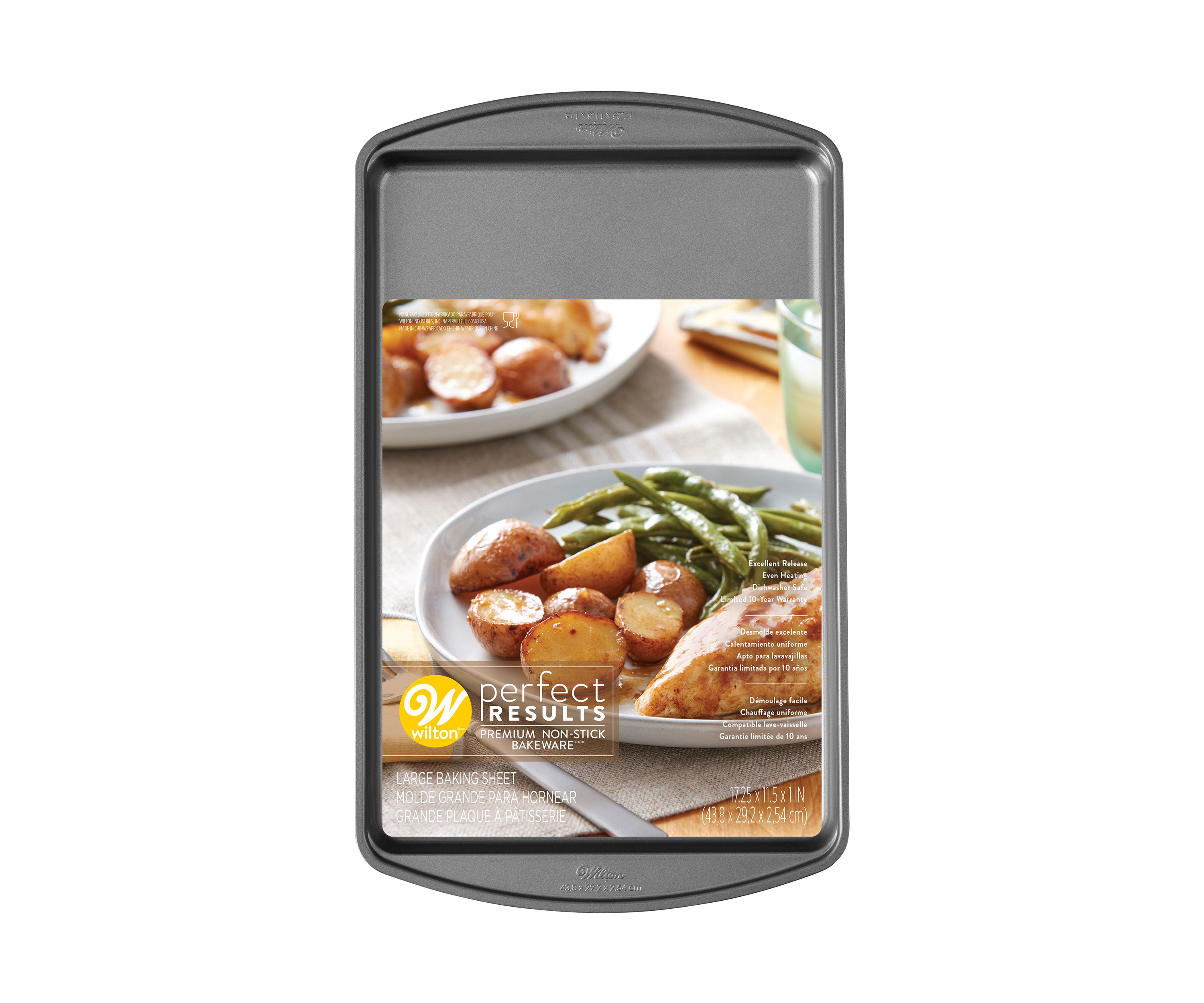 Perfect Results Premium Non-Stick Bakeware Large Cookie Sheet