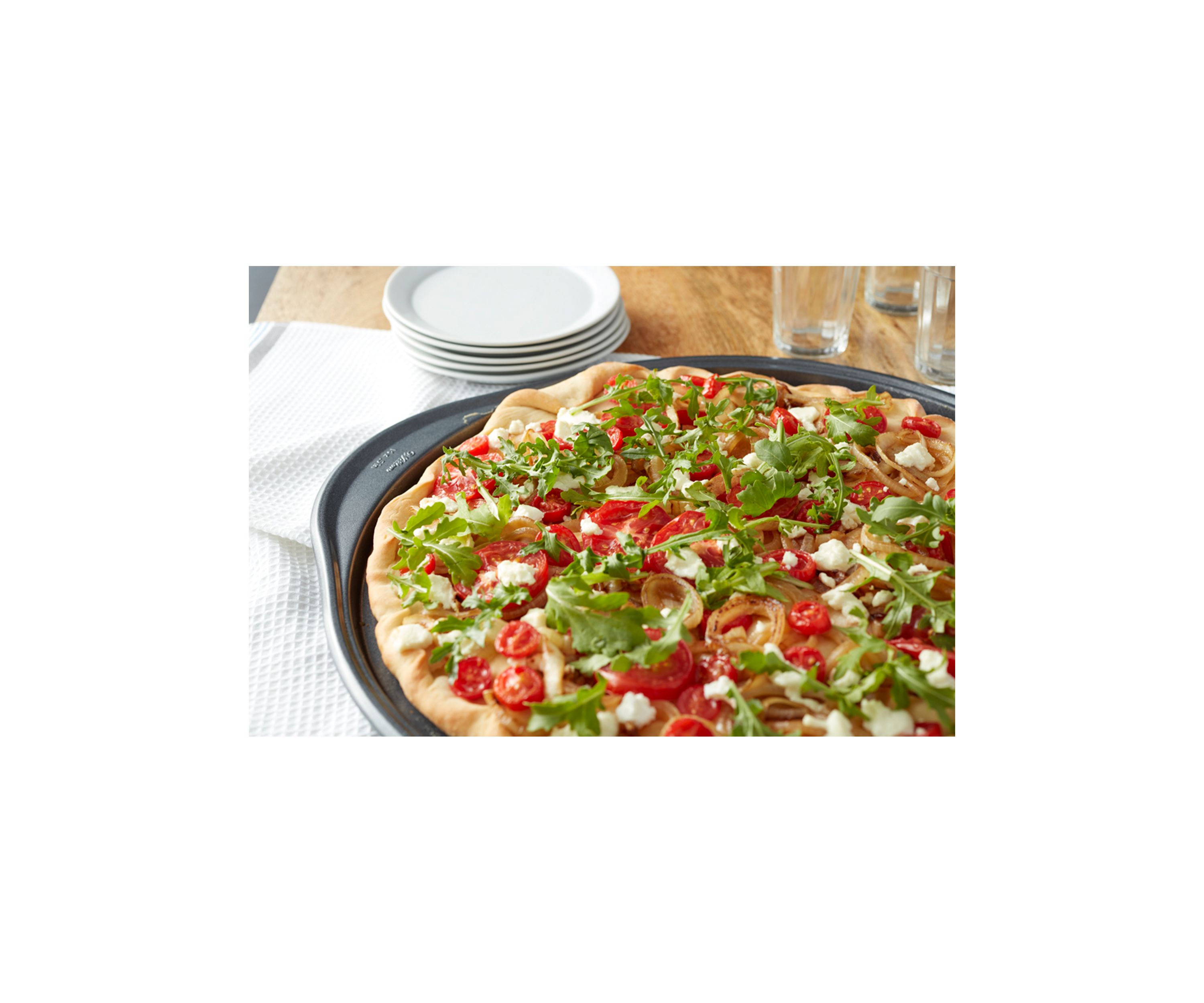 Perfect Results 14 in Non-Stick Pizza Crisper Pan