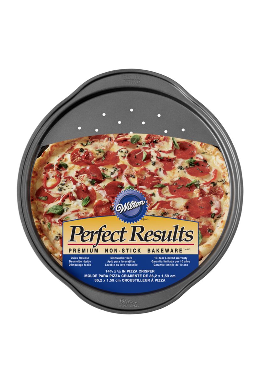 Perfect Results 14 in Non-Stick Pizza Crisper Pan