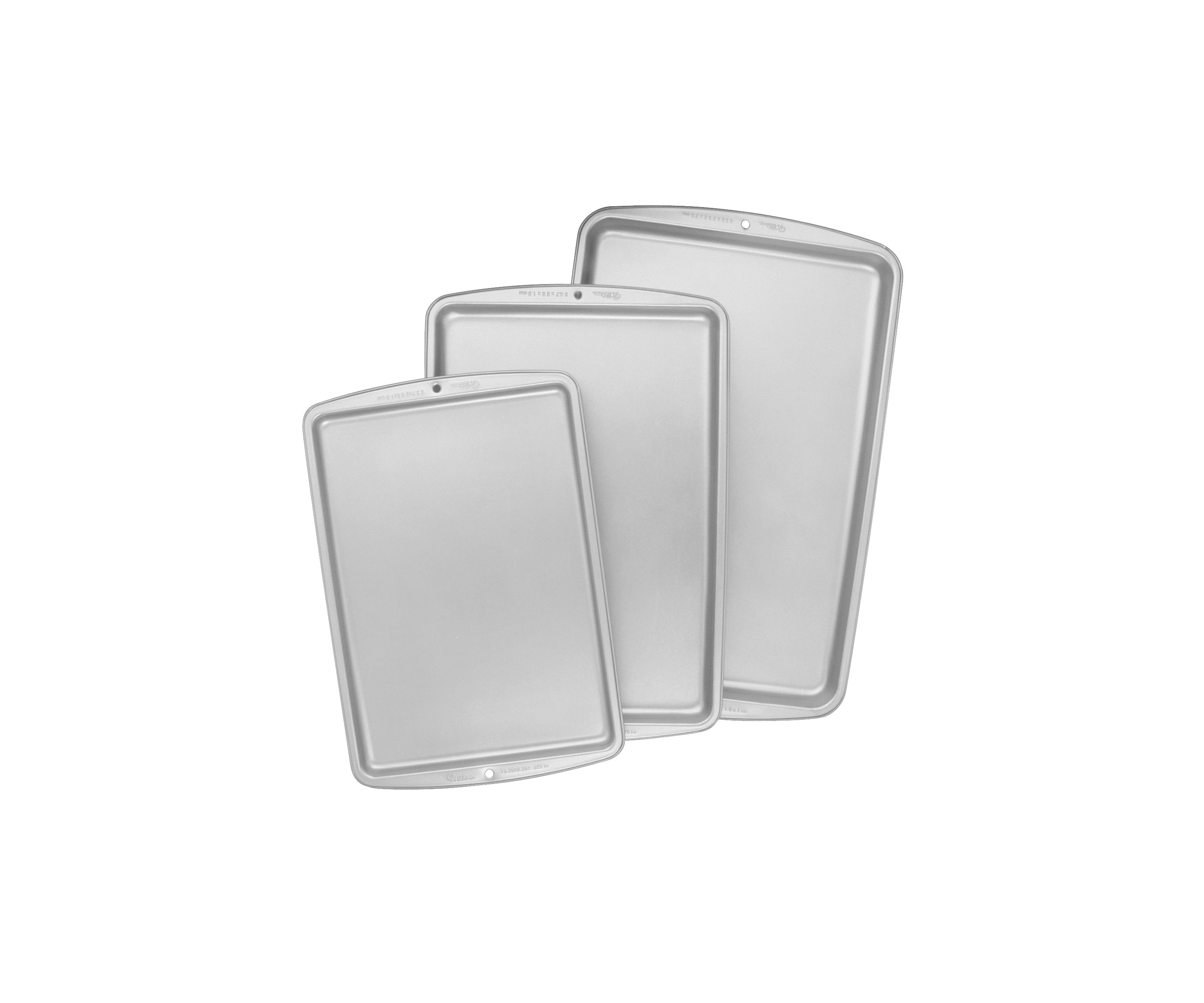 3-Piece Nonstick Cookie Sheet Set