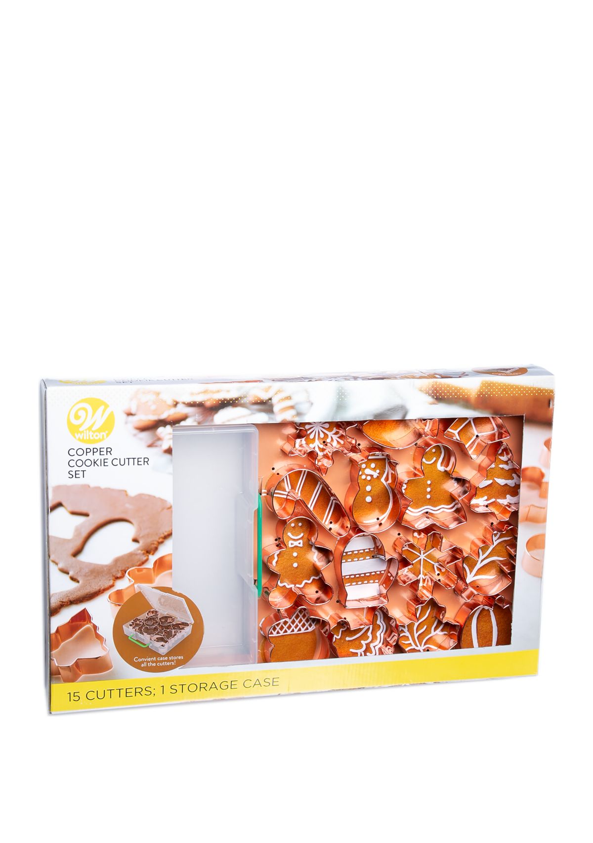 Copper Cookie Cutter 16 Piece Set