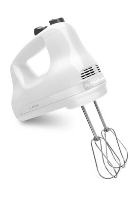 KitchenAid 5-Speed Ultra Power Hand Mixer KHM512, White