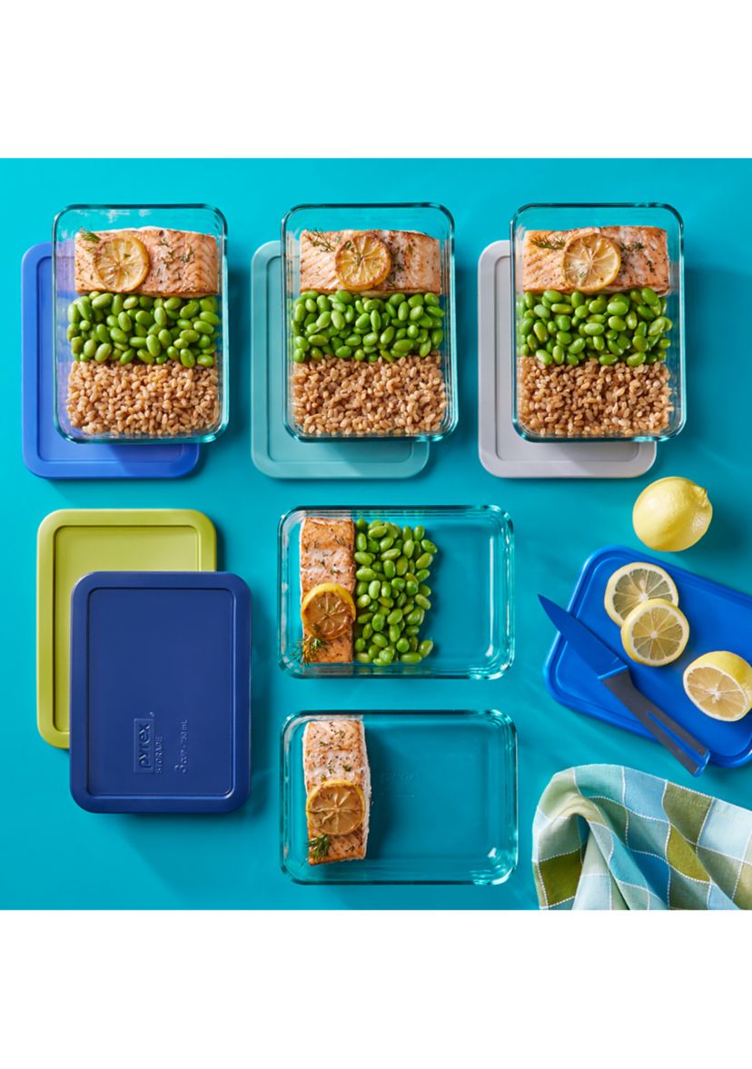 10 Piece Glass Meal Prep Storage Set