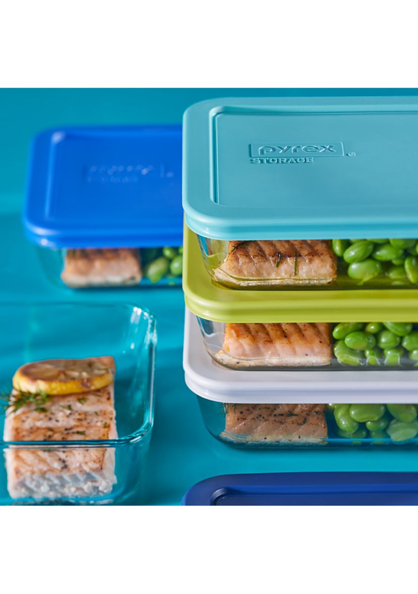 10 Piece Glass Meal Prep Storage Set