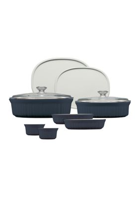 French Navy 10 Piece Oval Set