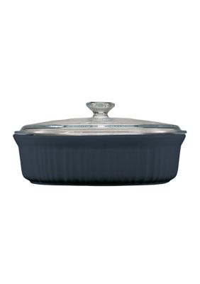 French Colors 2.5 Quart Navy Oval Baking Dish