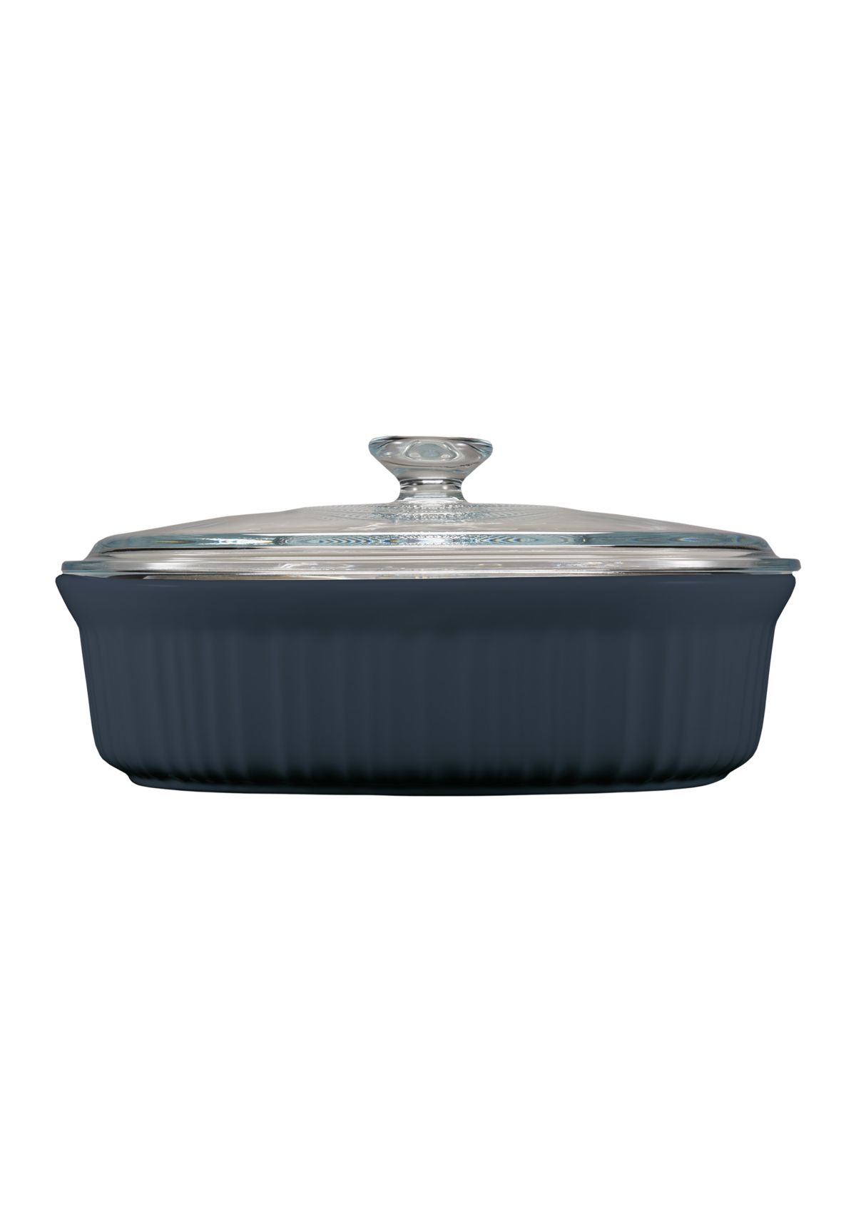 French Colors 2.5 Quart Navy Oval Baking Dish