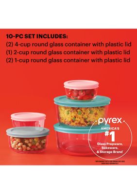 Pyrex 20pc Glass Freshlock Food Storage Set