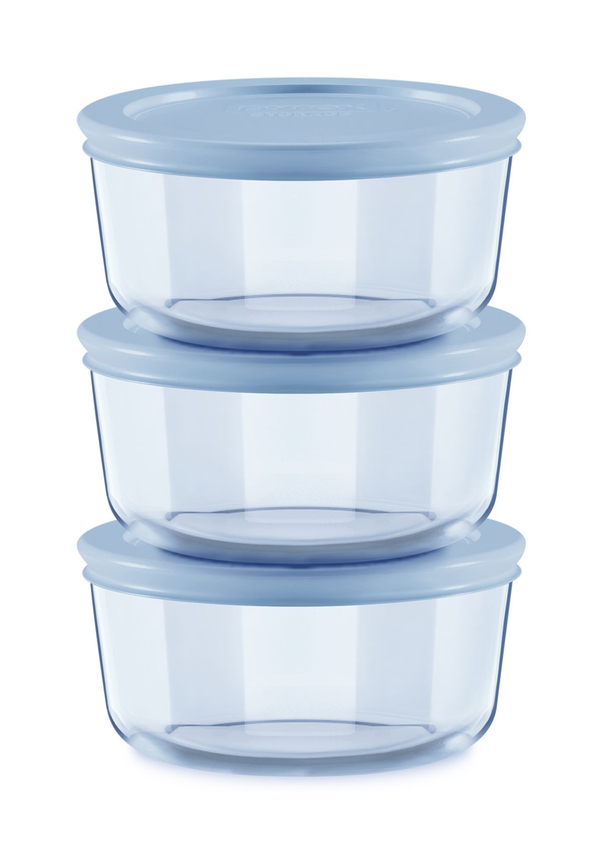 Simply Store® Tinted 6-Piece Round Storage Value Pack with Plastic Lids