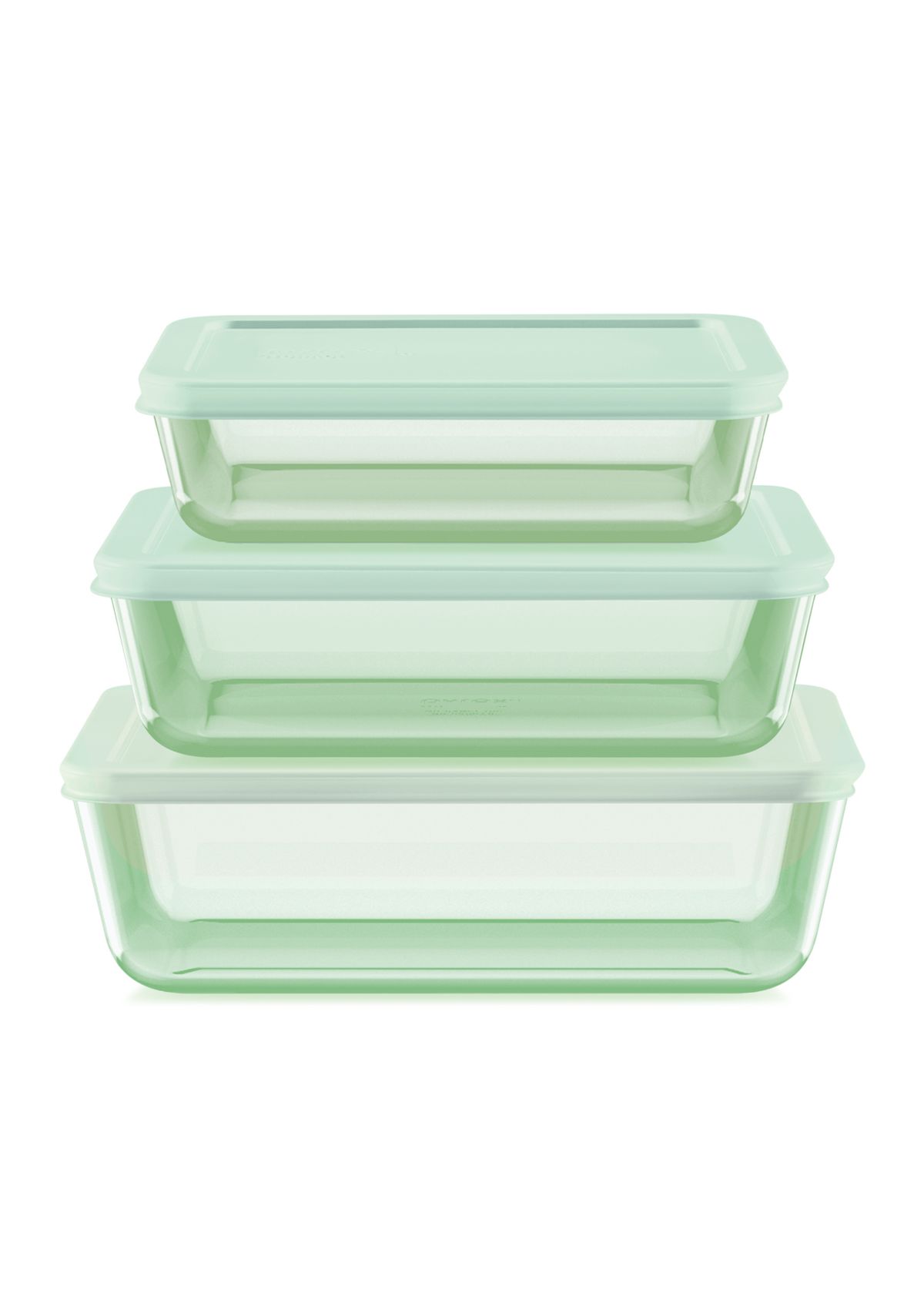 Simply Store® Tinted 6-Piece Rectangle Storage Set with Plastic Lids