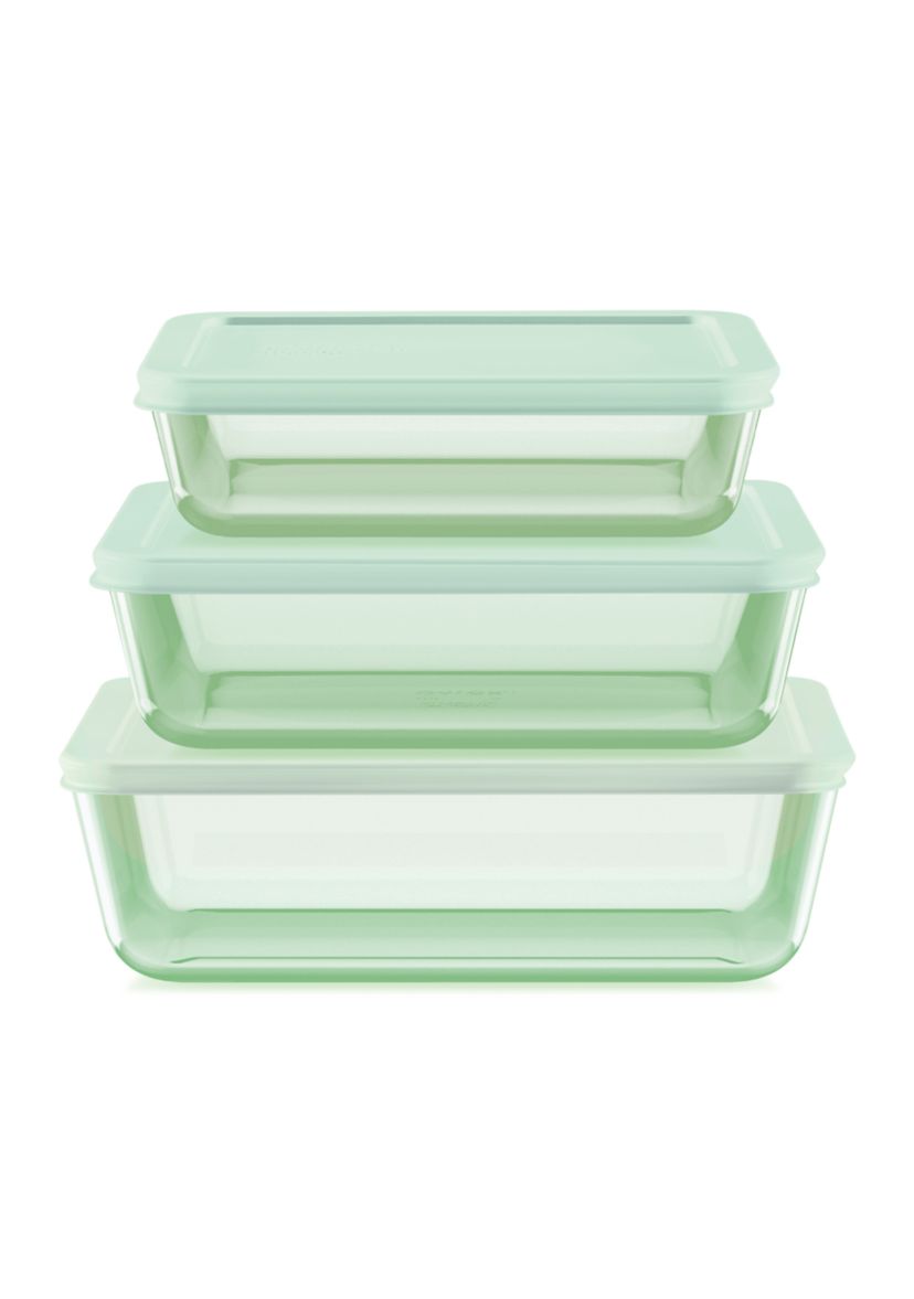 Simply Store® Tinted 6-Piece Rectangle Storage Set with Plastic Lids
