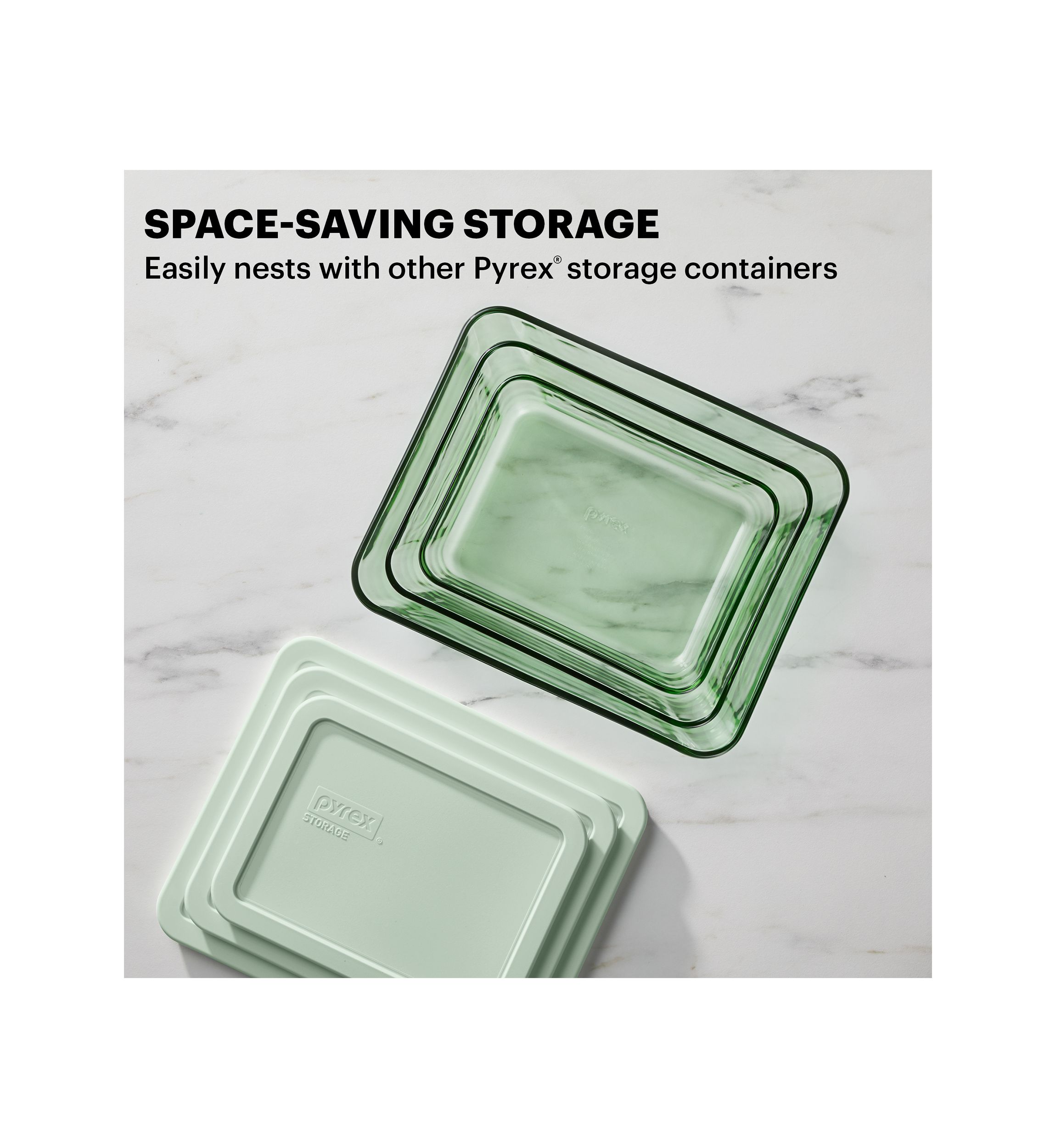 Simply Store® Tinted 6-Piece Rectangle Storage Set with Plastic Lids