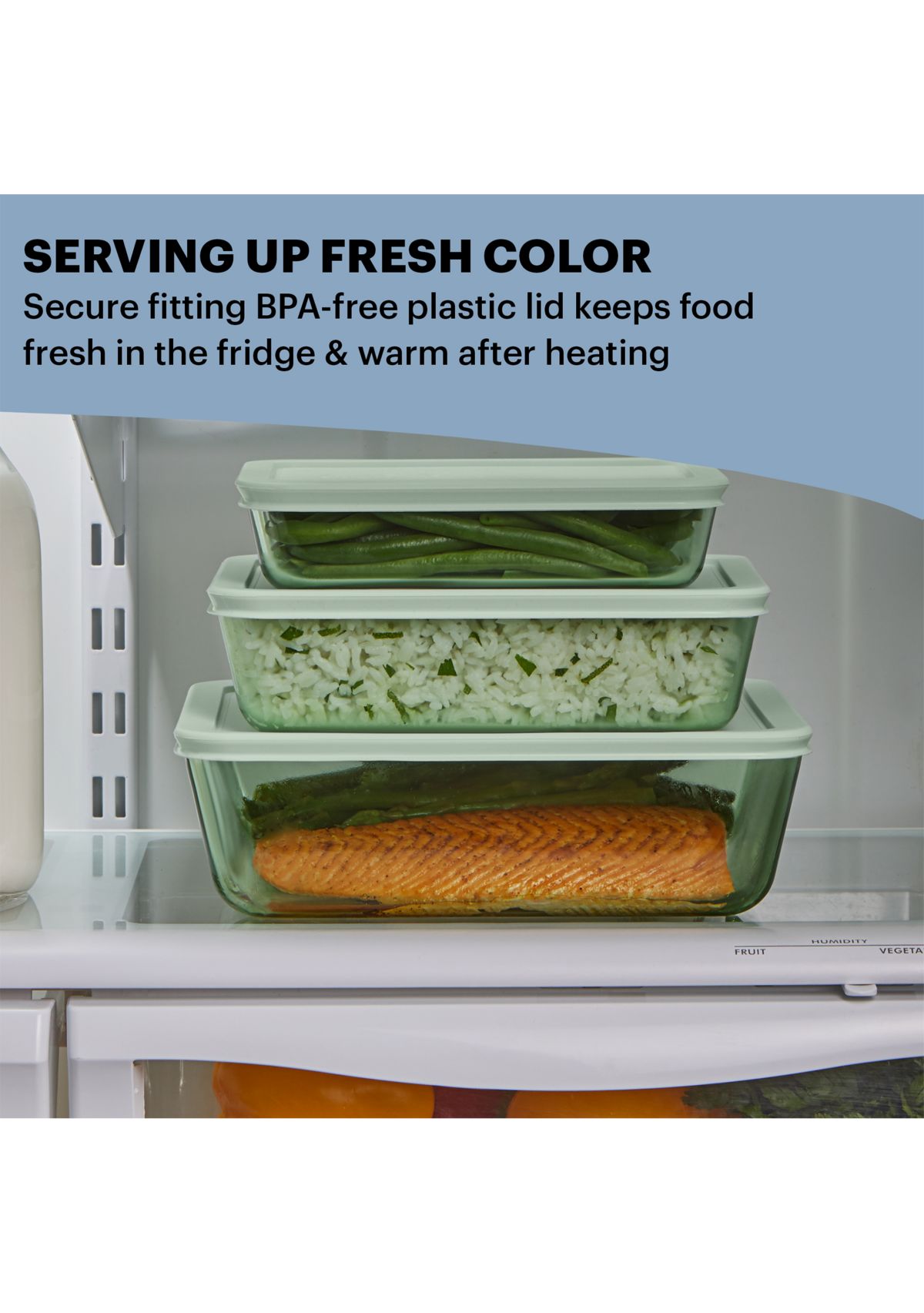 Simply Store® Tinted 6-Piece Rectangle Storage Set with Plastic Lids