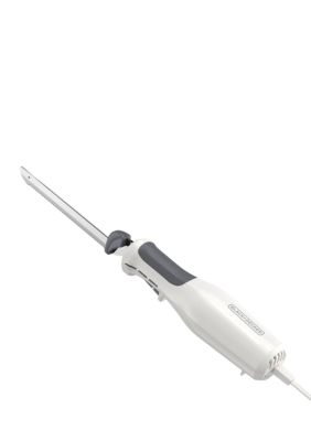 BLACK+DECKER EK500W 9 Inch Electric Carving Knife - White for sale online