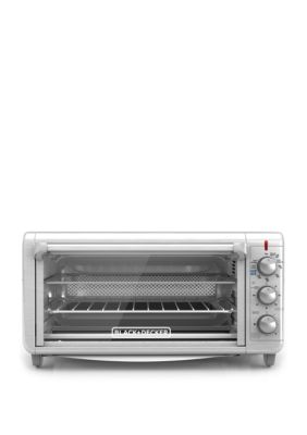  BLACK+DECKER TO3265XSSD Extra Wide Crisp 'N Bake Air Fry  Toaster Oven, Silver: Home & Kitchen