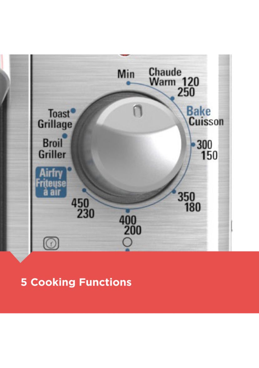 TO3265XSSD Extra Wide Crisp ‘N Bake Air Fry Toaster Oven