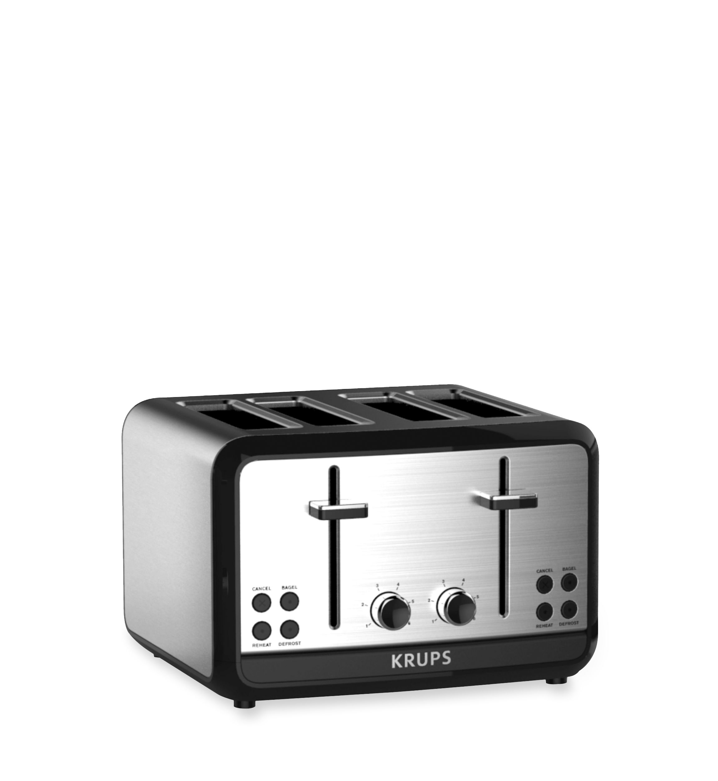 Savoy 4 Slice Toaster Stainless Steel Toaster - KH314050