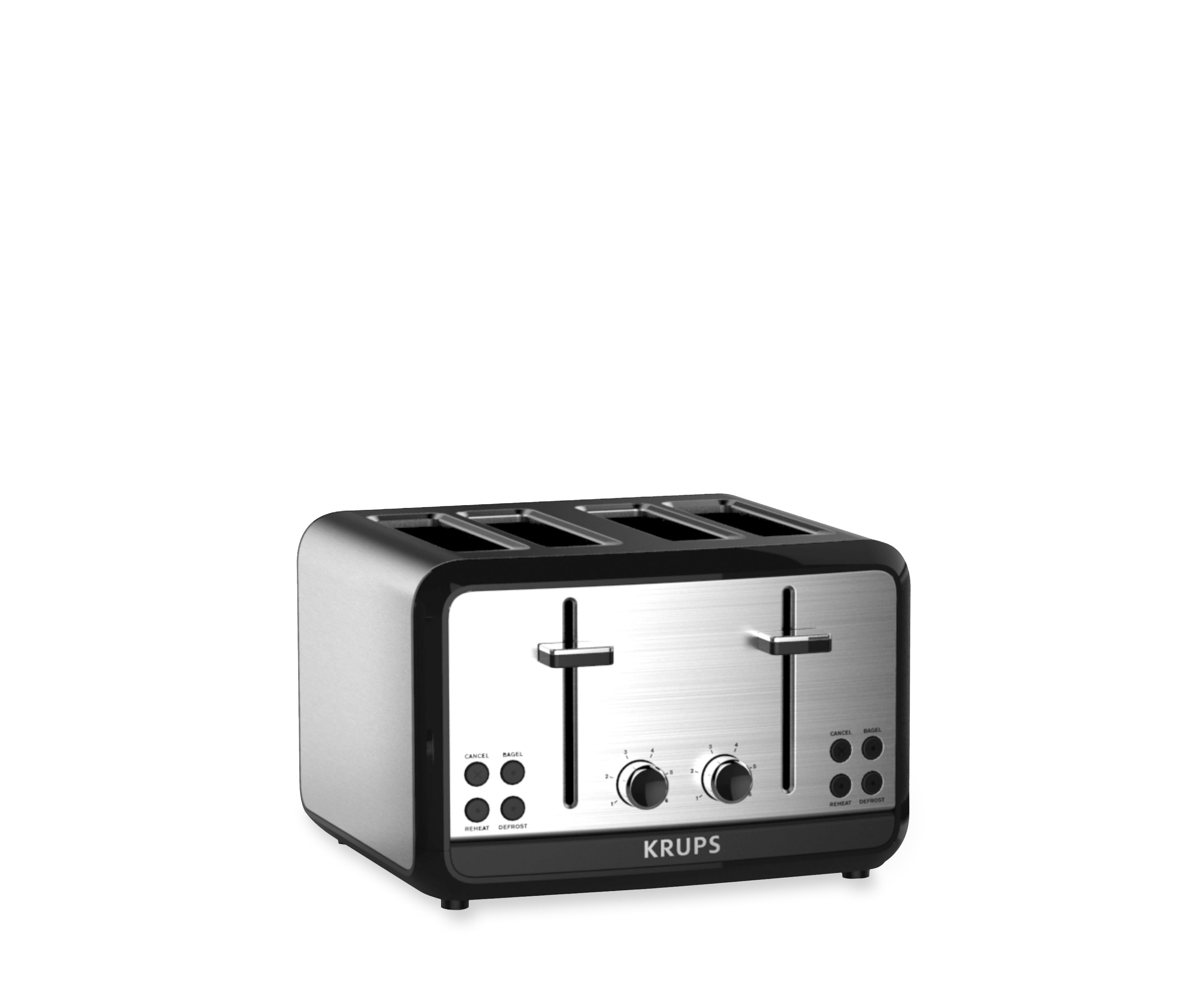 Savoy 4 Slice Toaster Stainless Steel Toaster - KH314050