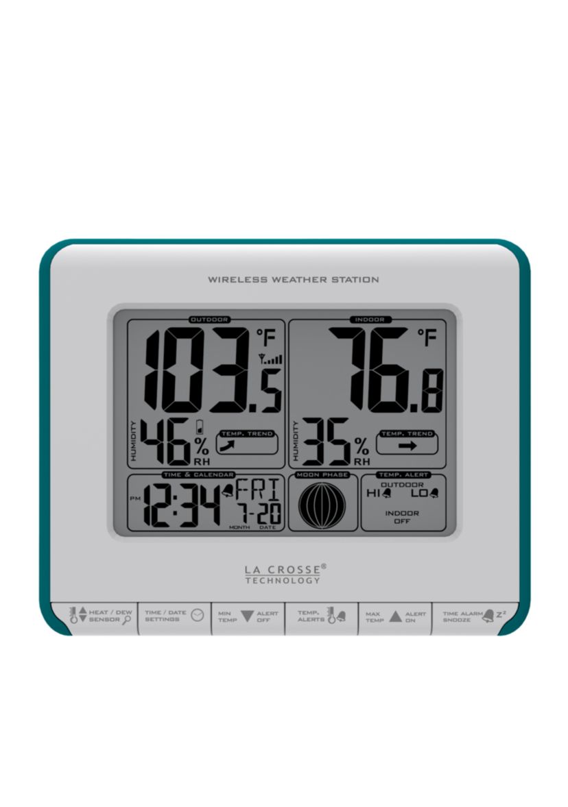 Wireless Weather Station with Heat Index & Dew Point