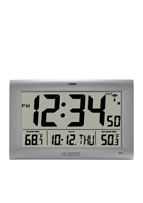 outdoor clock with temperature and humidity