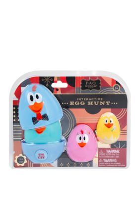 fao schwarz 6 pack led golden easter egg