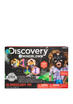 Discovery Kids Mindblown STEM Slimeology 101 5-in-1 DIY Slime Kit | belk