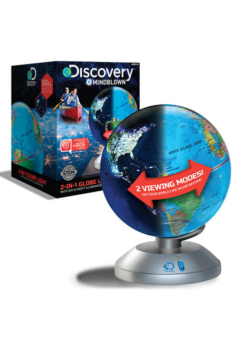 Discovery Mindblown STEM 2-in-1 Globe Light