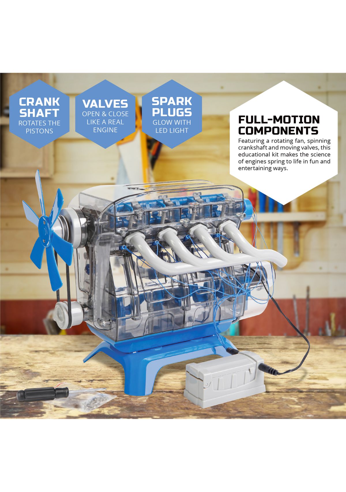 STEM Model Engine Kit 