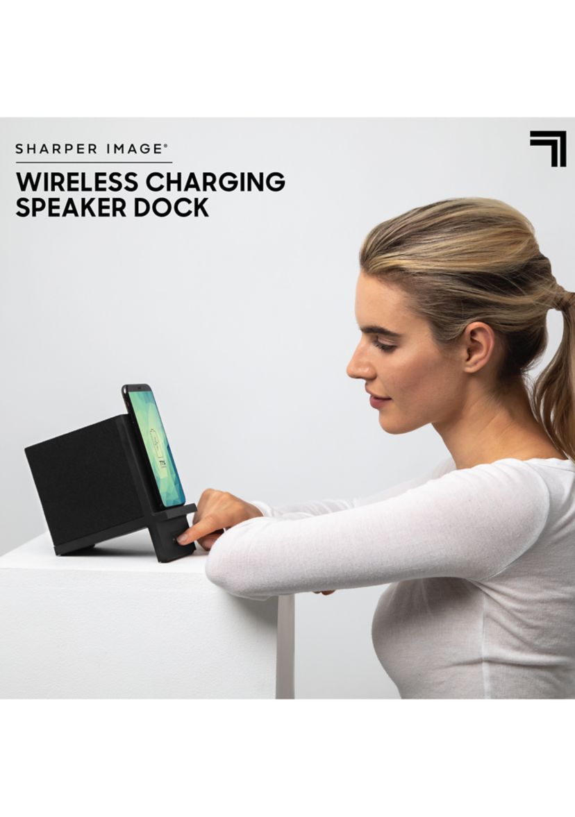 4 Inch Charging Stand Wireless with Bluetooth Speaker