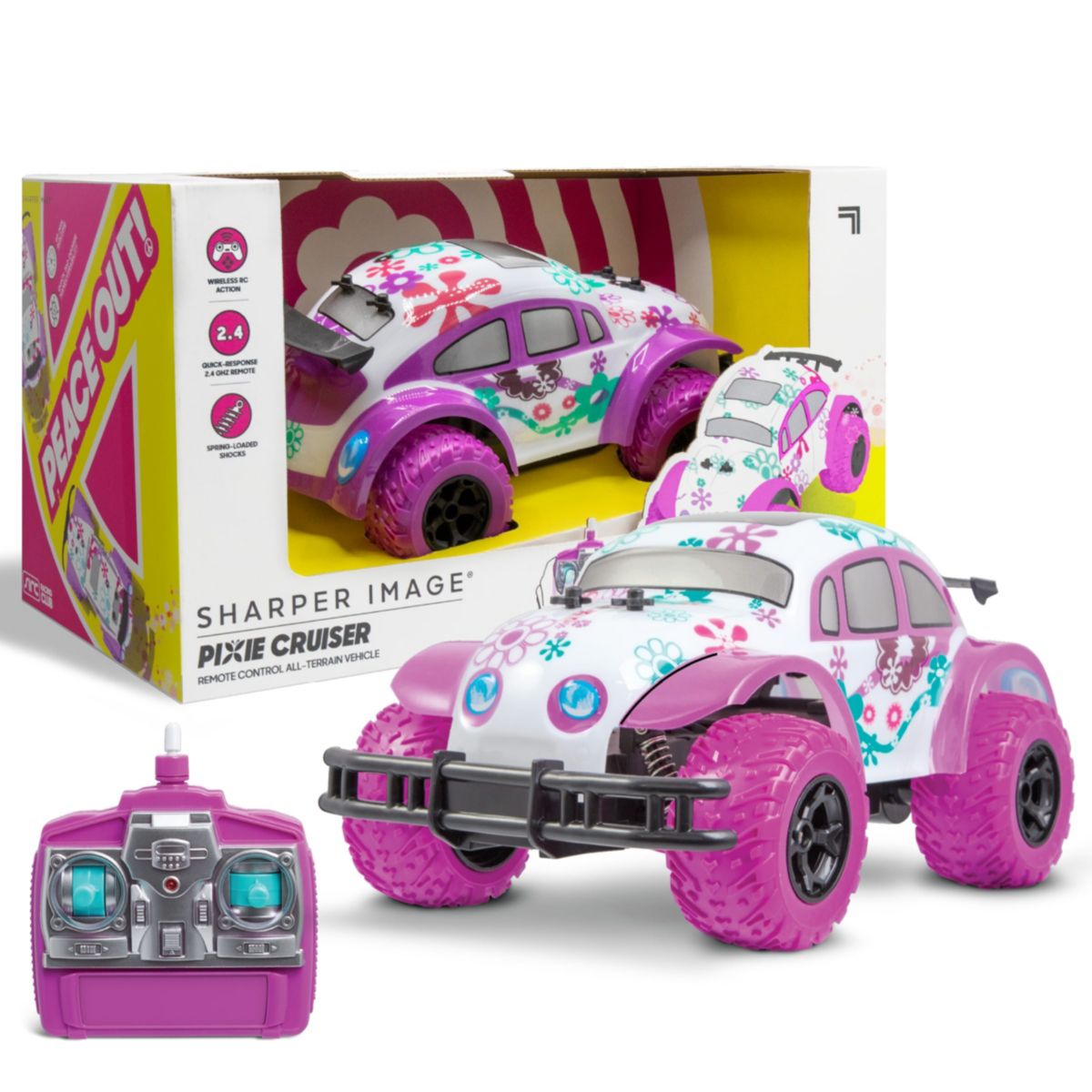 Sharper Image Sharper Image® Pixie Cruiser Pink and Purple RC Remote ...