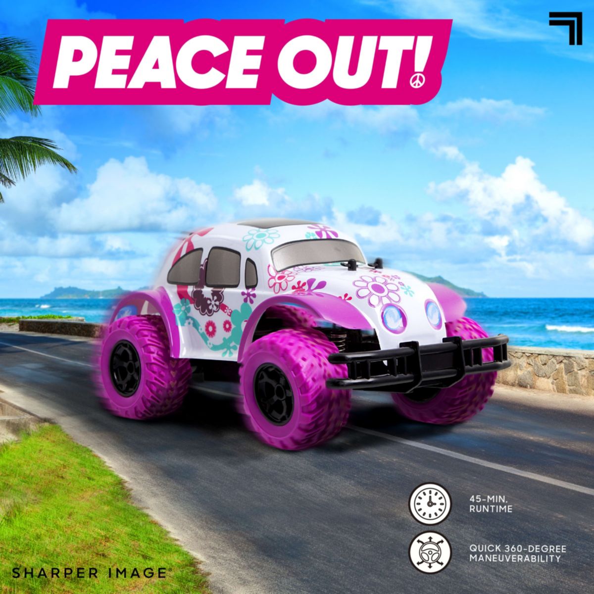 Sharper Image Sharper Image® Pixie Cruiser Pink and Purple RC Remote ...