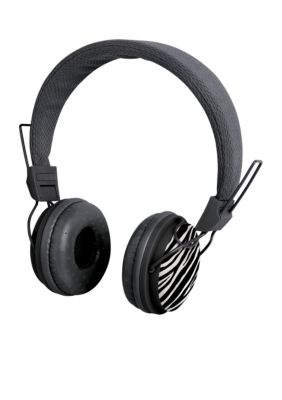 The Black Series Printed Headphones - Zebra | belk