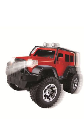 red remote control jeep