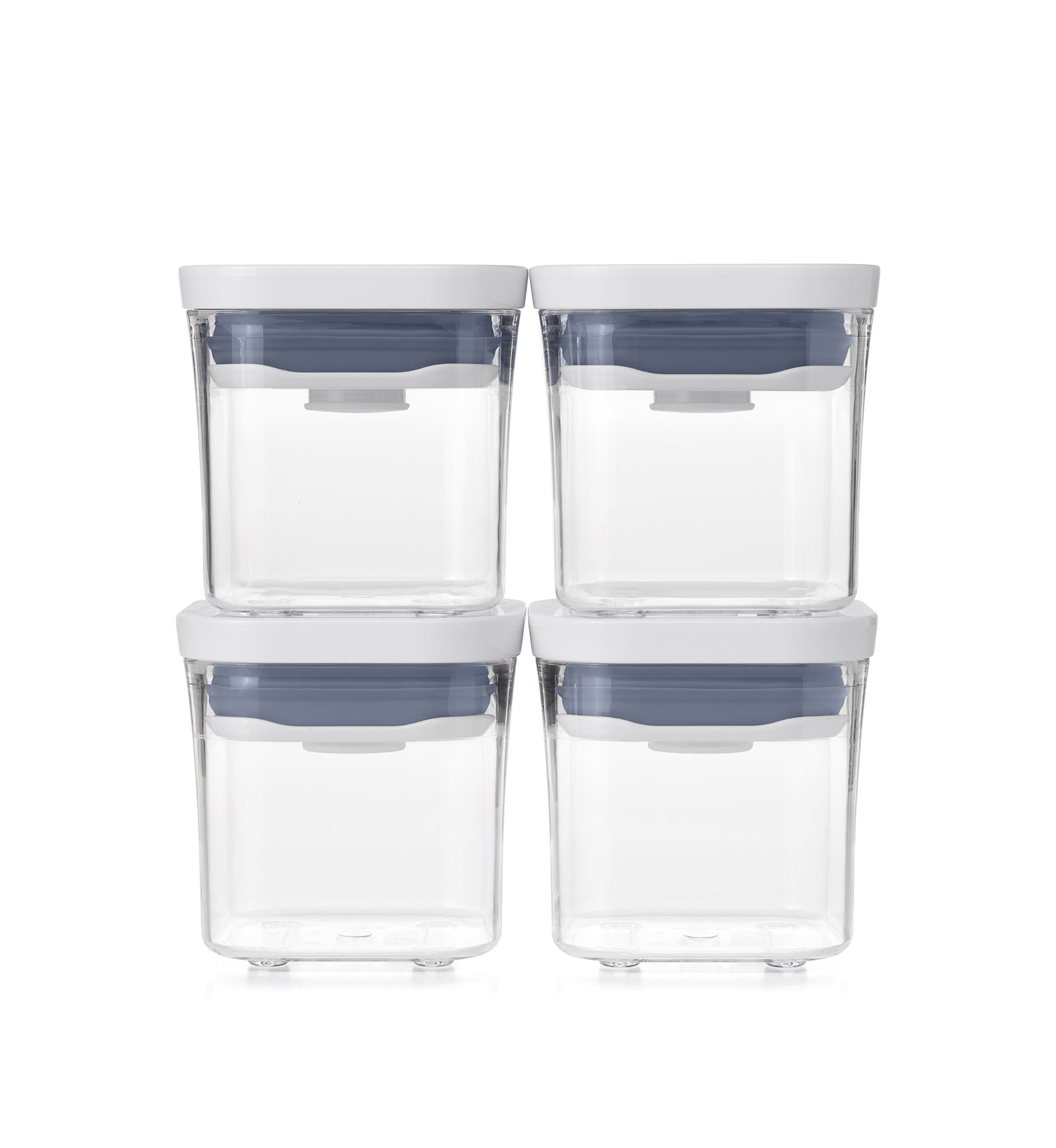 Mini Square POP Container Set of 4