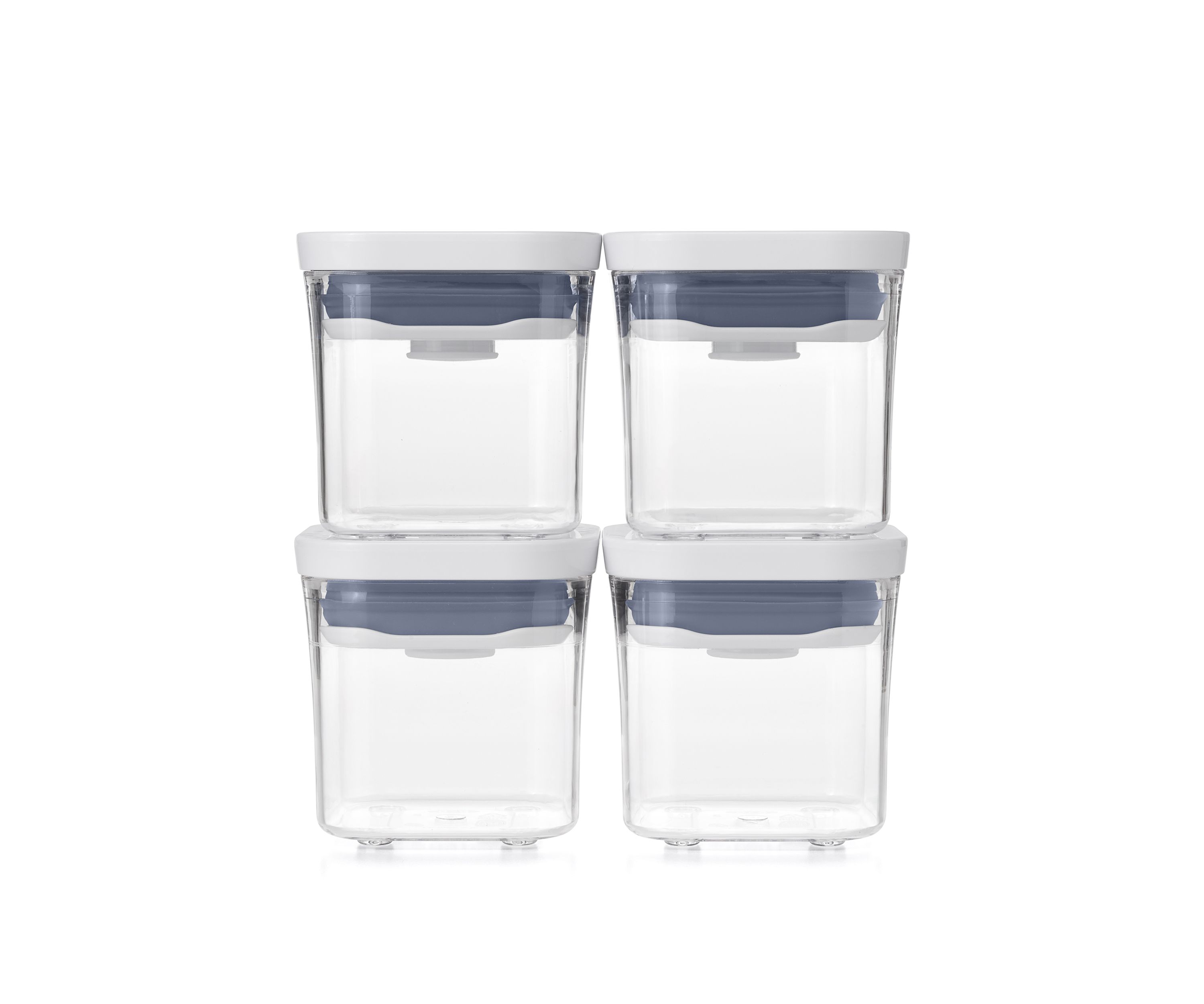 Mini Square POP Container Set of 4