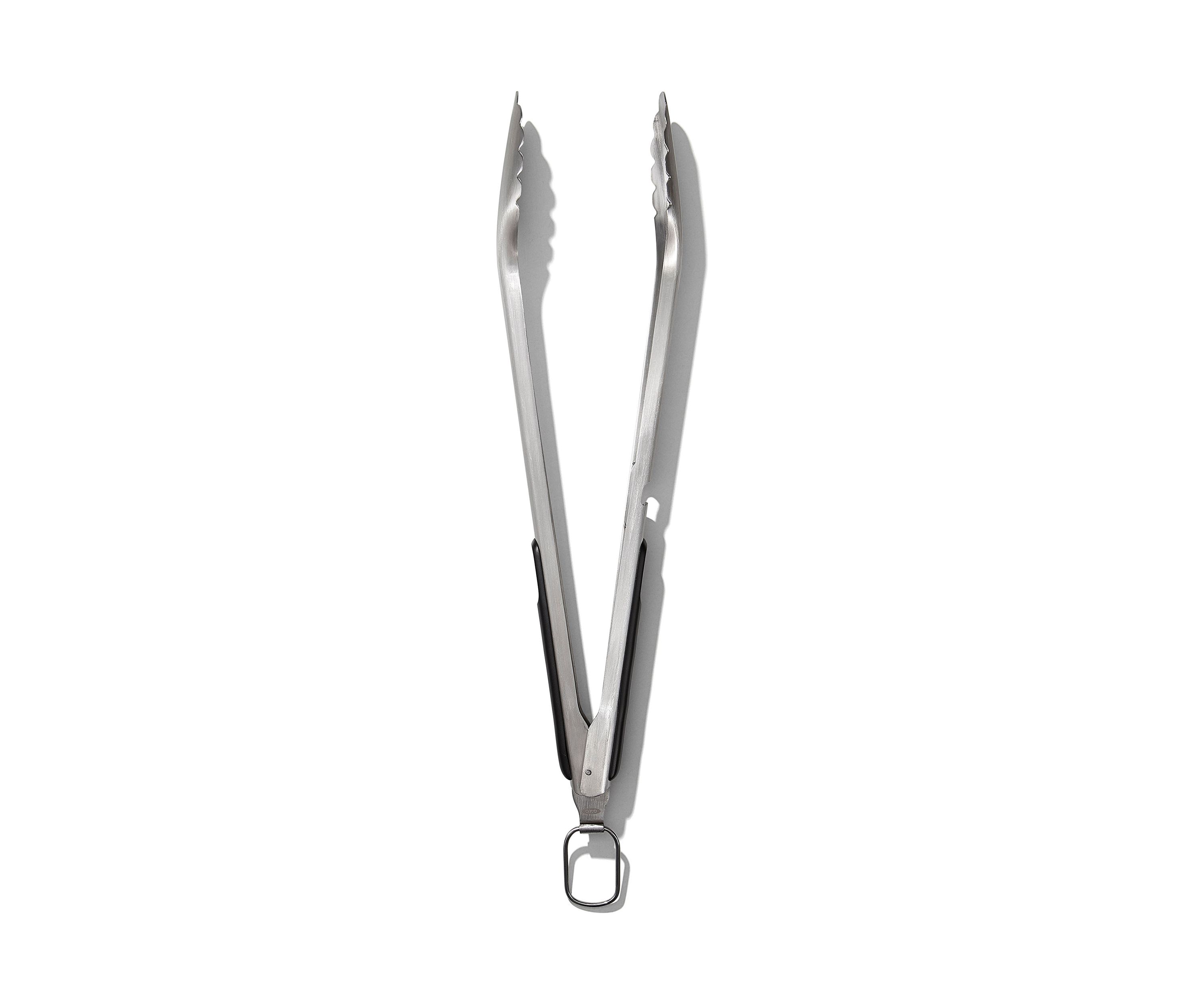 Grilling Tongs with Built in Bottle Opener