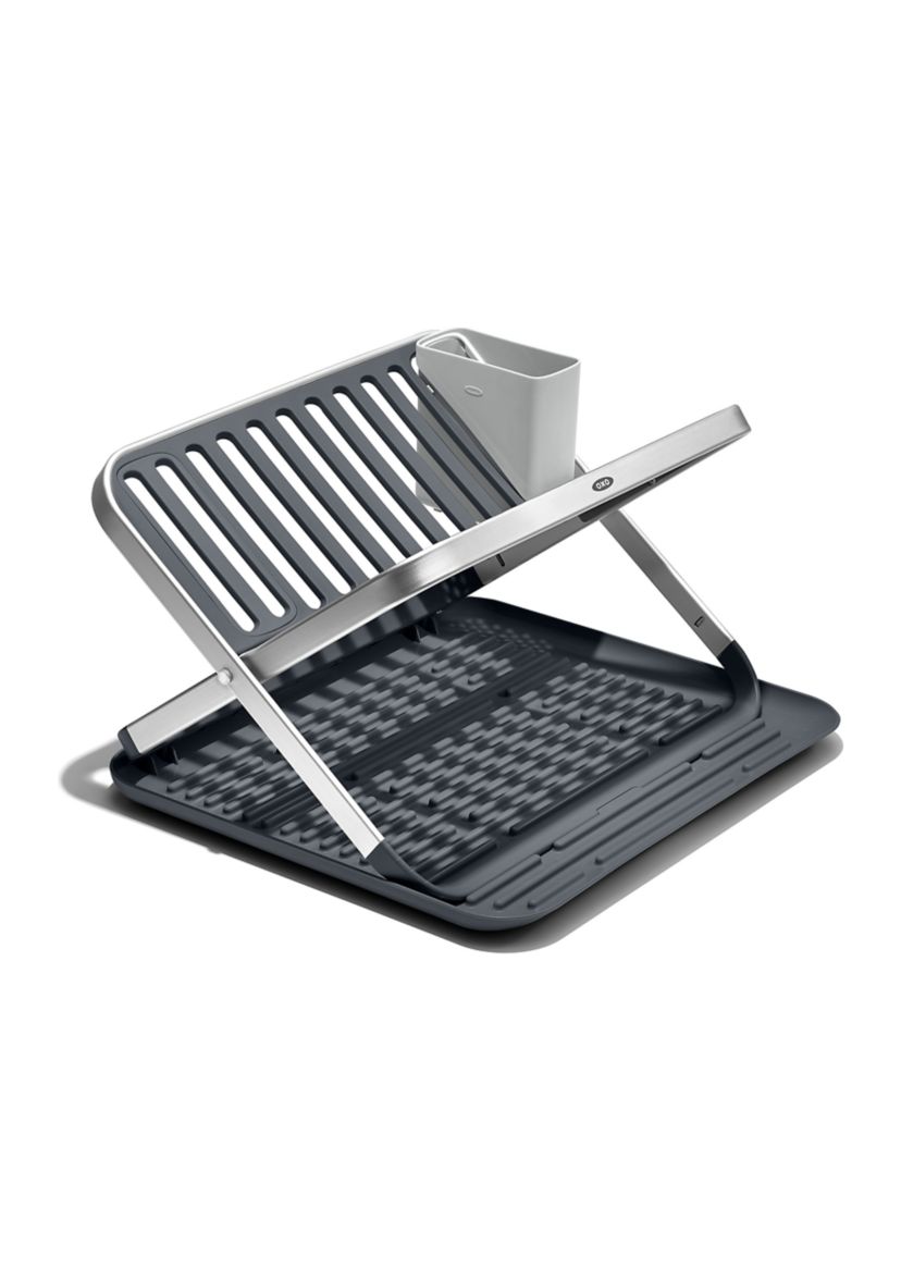 Aluminum Fold Flat Dish Rack