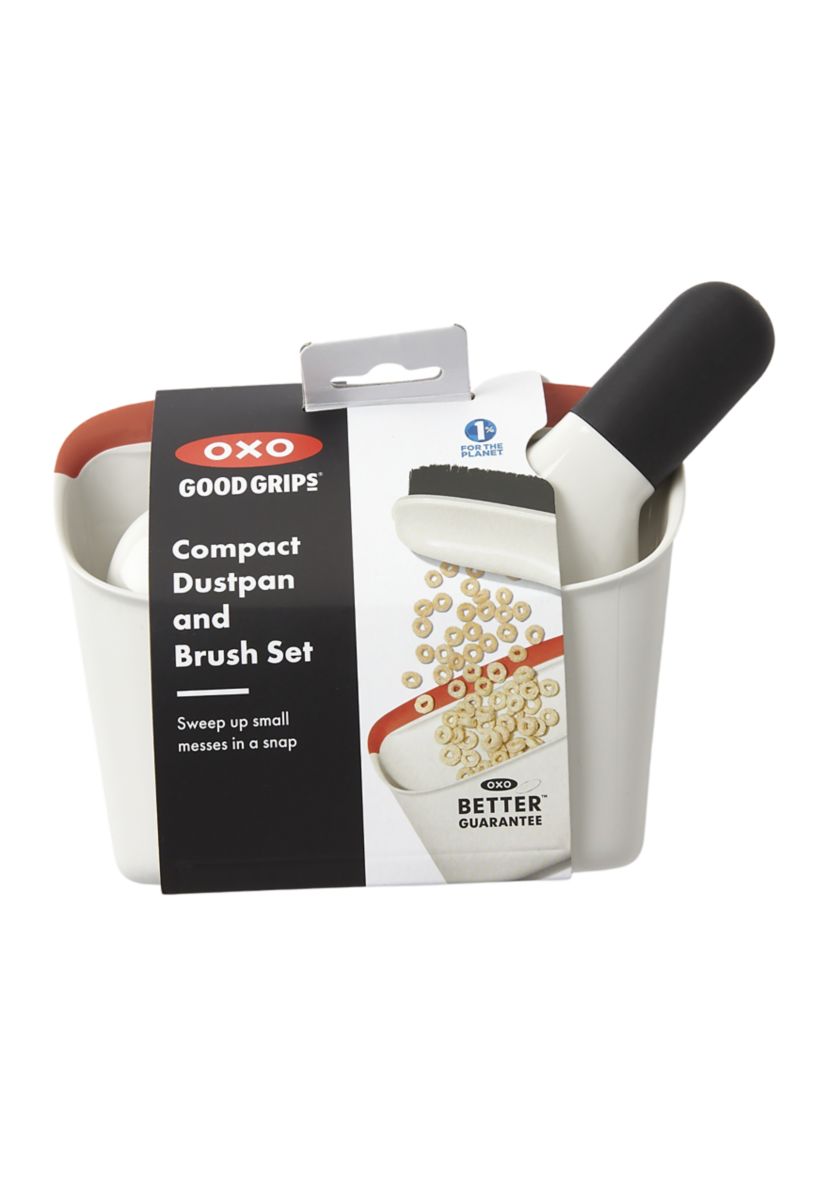 Compact Dustpan and Brush Set 