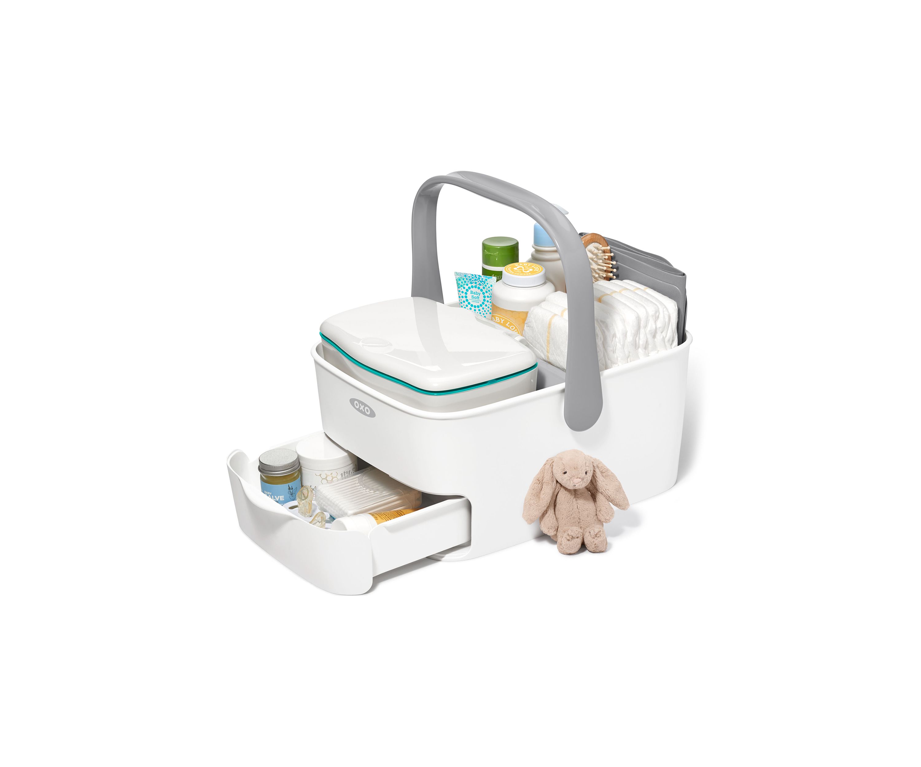 Tot Diaper Caddy with Changing Mat