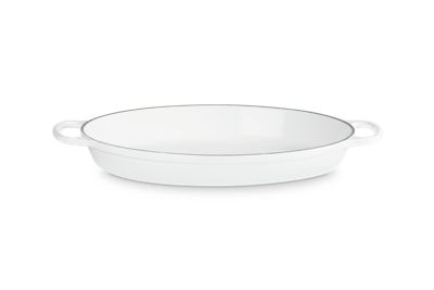 Le Creuset Signature Oval Baker, 3 Quart, White