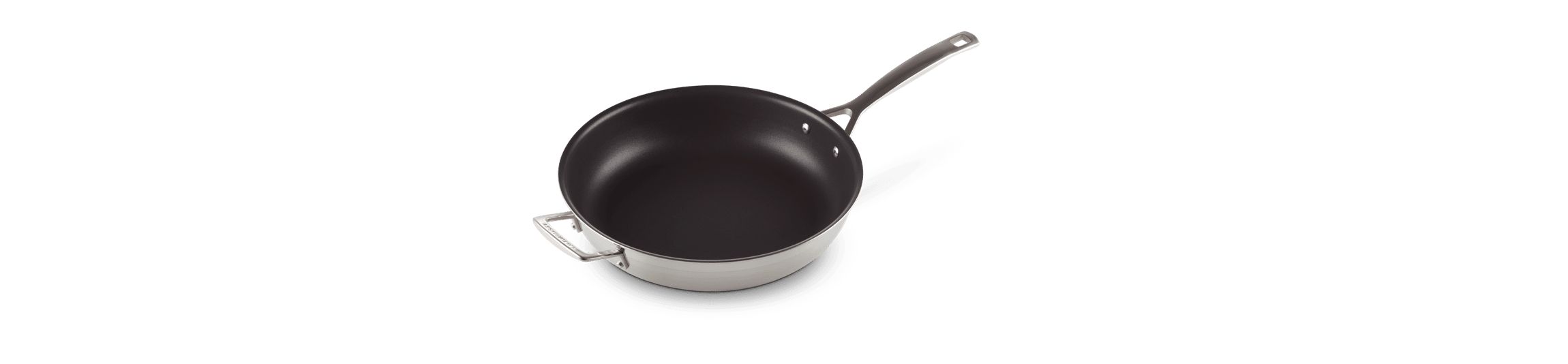 Classic Stainless Steel Non-stick Frying Pan, 12 Inch