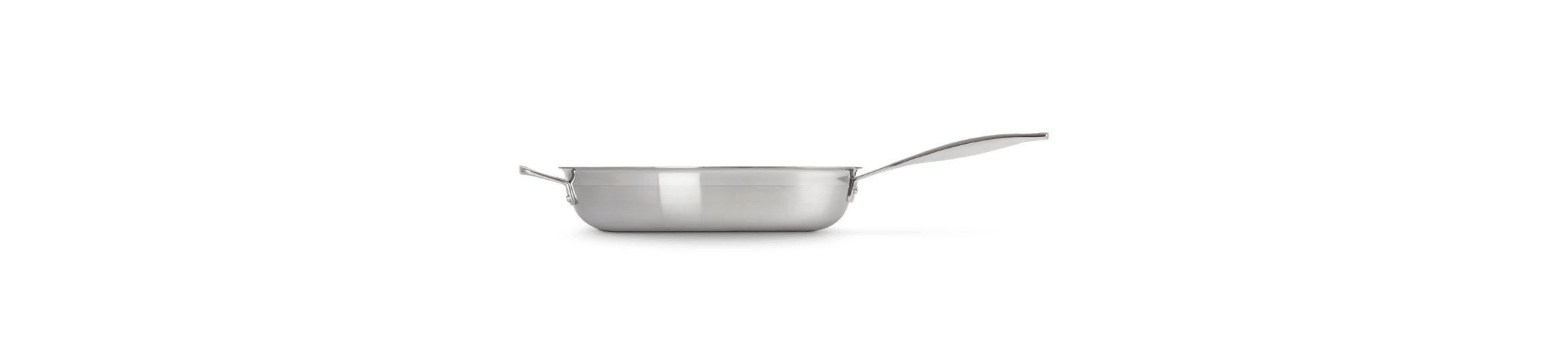 Classic Stainless Steel Non-stick Frying Pan, 12 Inch