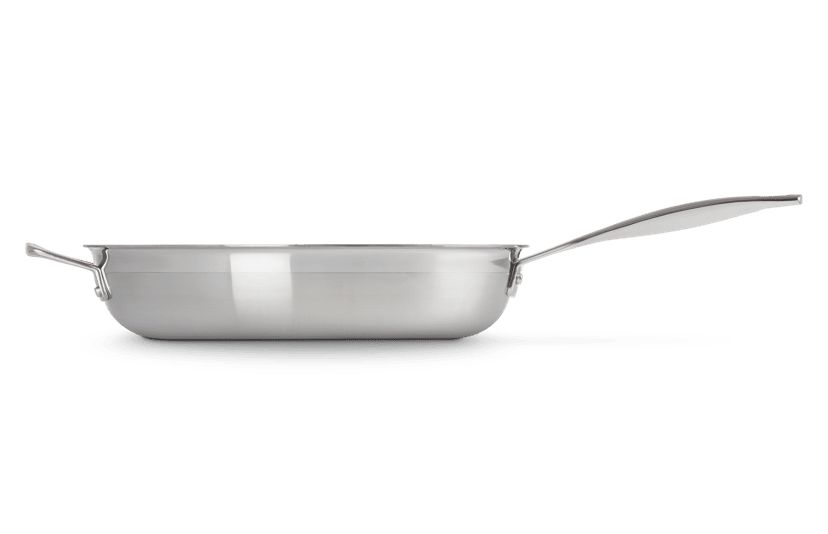 Classic Stainless Steel Non-stick Frying Pan, 12 Inch