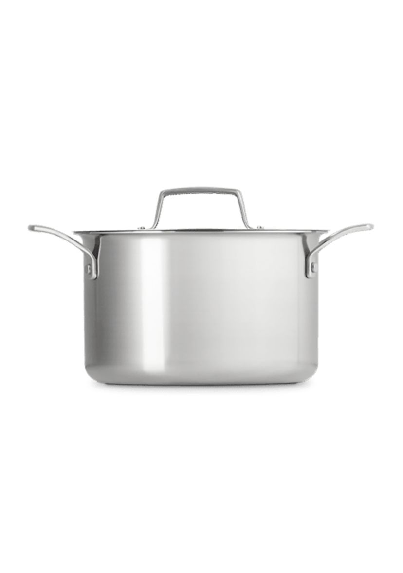 Essential Stainless Steel Stockpot, 4 Quart