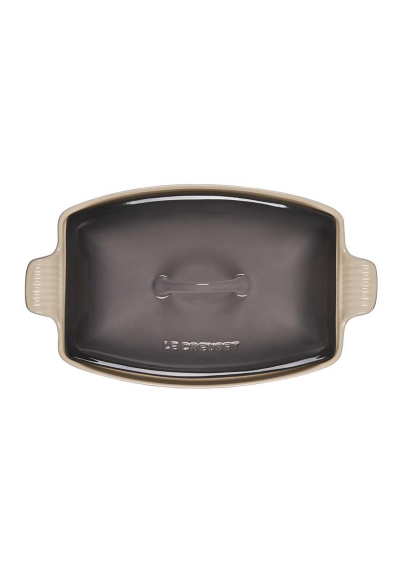 Heritage Deep Rectangular Covered Casserole, 4.5 Quart