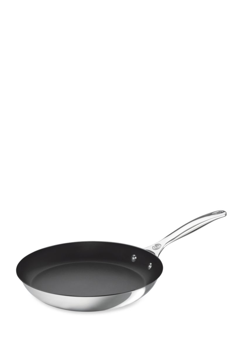 12-in. Nonstick Stainless Steel Frypan