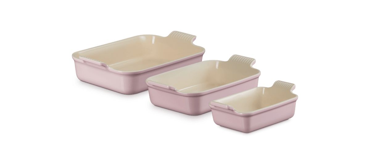 Heritage 3-Piece Rectangular Baking Dish