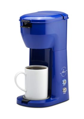 Kitchen Selectives 14 Ounce K Cup Coffee Maker, Blue, 14 oz
